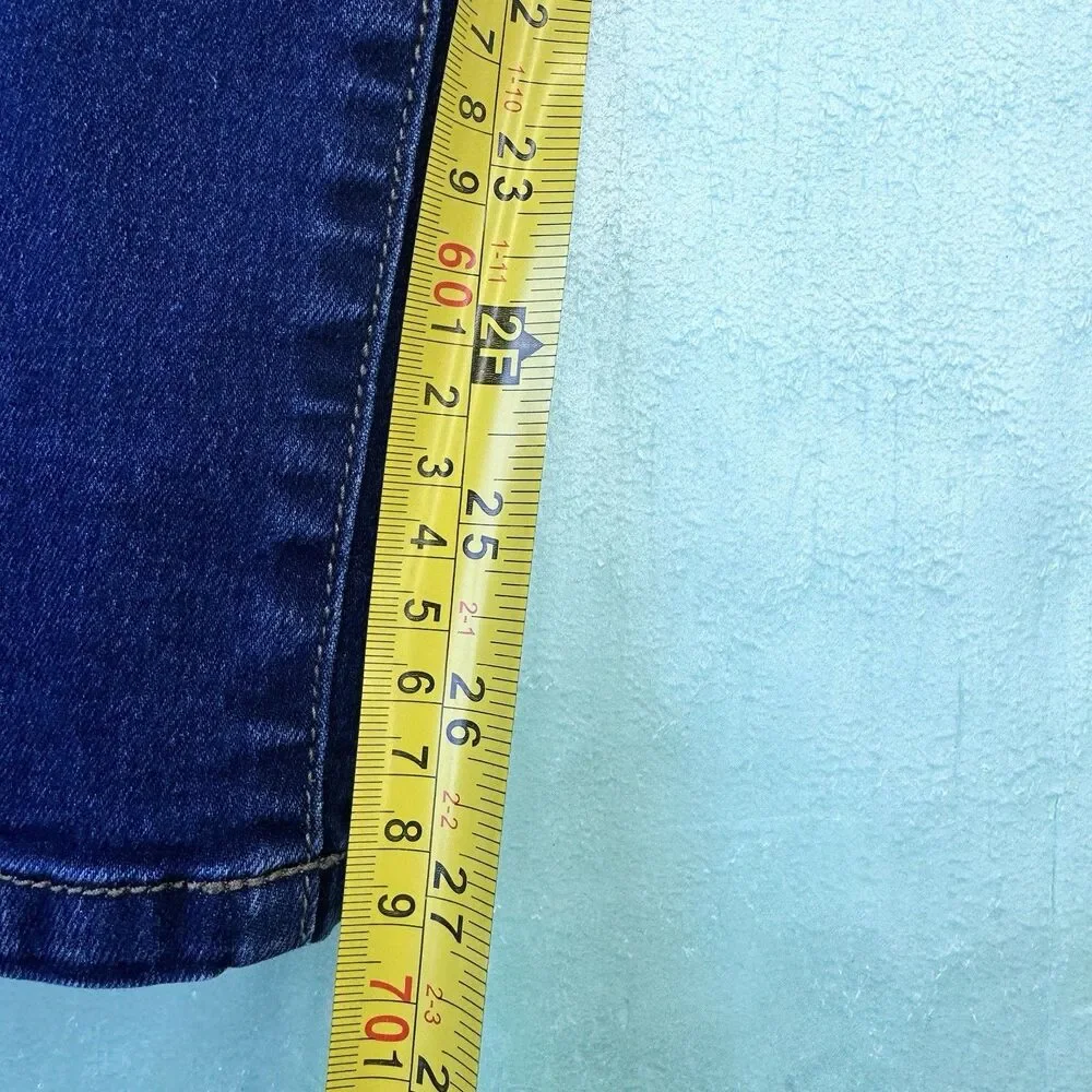 Banana Republic Skinny Fit Jeans Womens 30/10P Dark Wash Petite Denim EUC